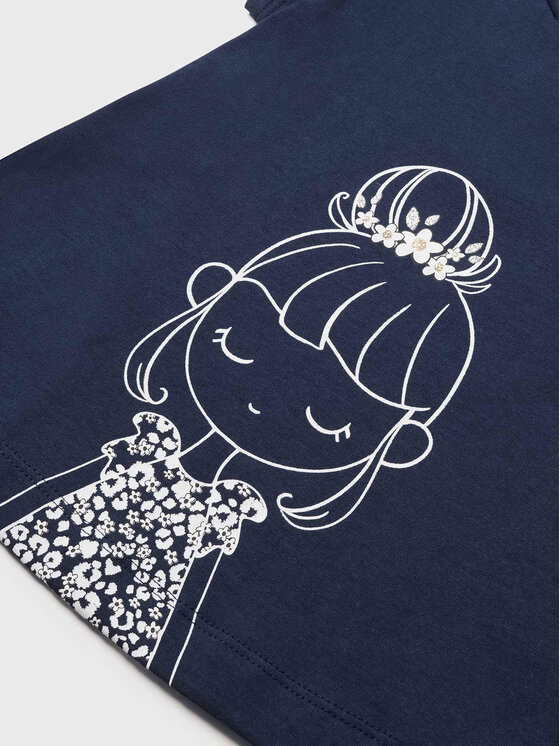 Mayoral Mayoral T-Shirt 1013 Granatowy