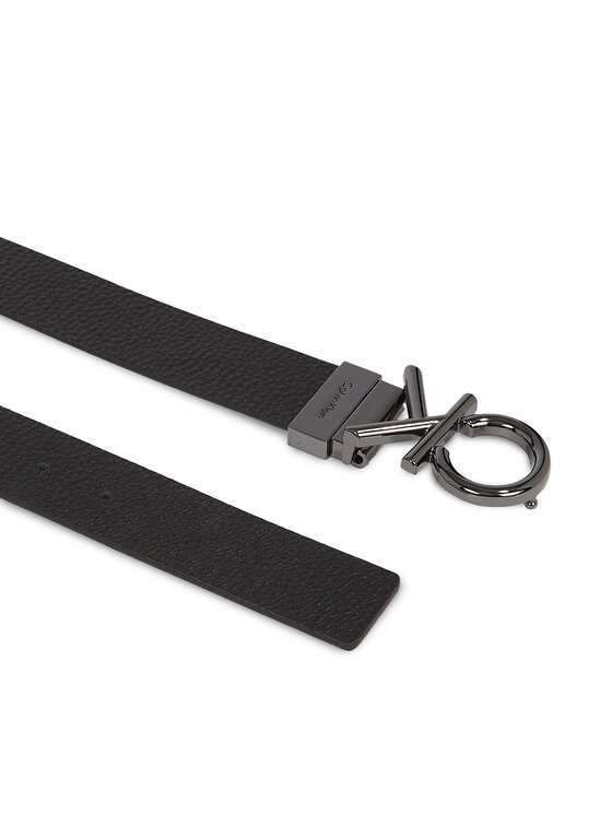 Calvin Klein Calvin Klein Cintura da uomo Adj/Rev Ck Metal Bombe Pb K50K510948 Nero
