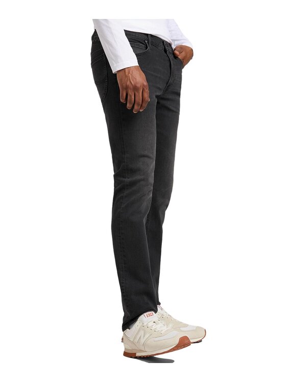 Lee Lee Jeansy Daren Zip Fly Czarny Regular Fit