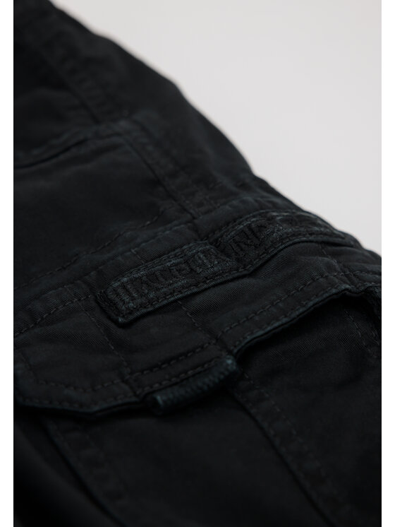 Alpha Industries Alpha Industries Szorty Crew Short Kids Czarny Regular Fit