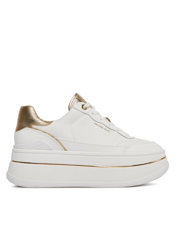 MICHAEL Michael Kors MICHAEL Michael Kors Laisvalaikio batai Hayes Lace Up 43R4HYFS2L Auksinė