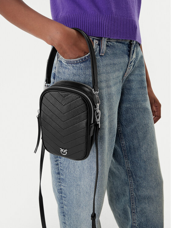 PINKO PINKO Kabelka Cargo Pouch AI 25-26 PCPL 105134 A2JC Čierna