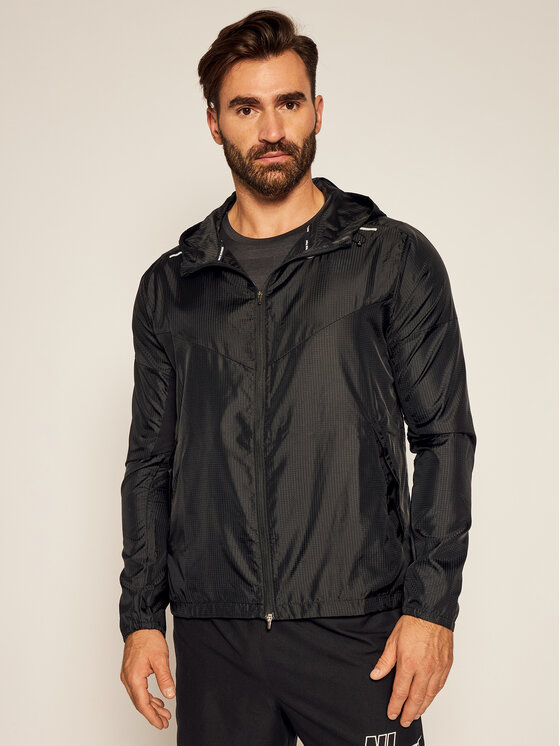Nike Giacca a vento Windrunner CK6341 Nero Standard Fit Modivo