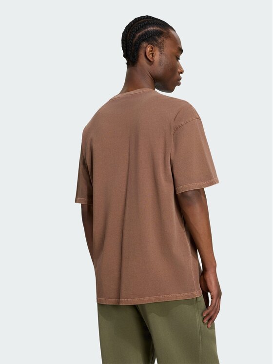 adidas adidas T-Shirt 168811 Brązowy Loose Fit