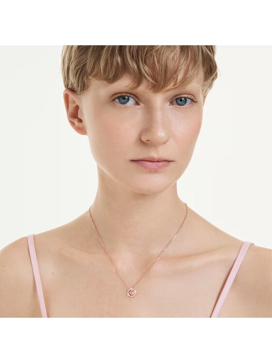 Swarovski Swarovski Naszyjnik Constella 5744244 Różowe złoto