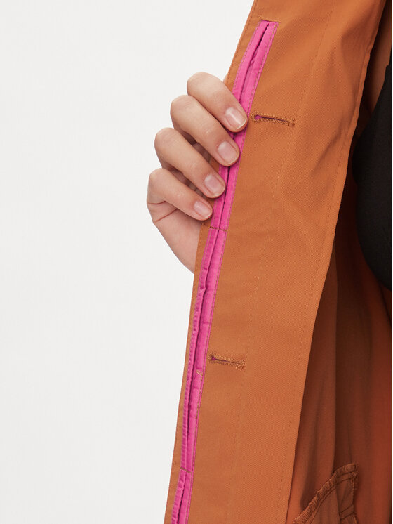 ONLY ONLY Tenchcoat Orchid 15308598 Braun Regular Fit