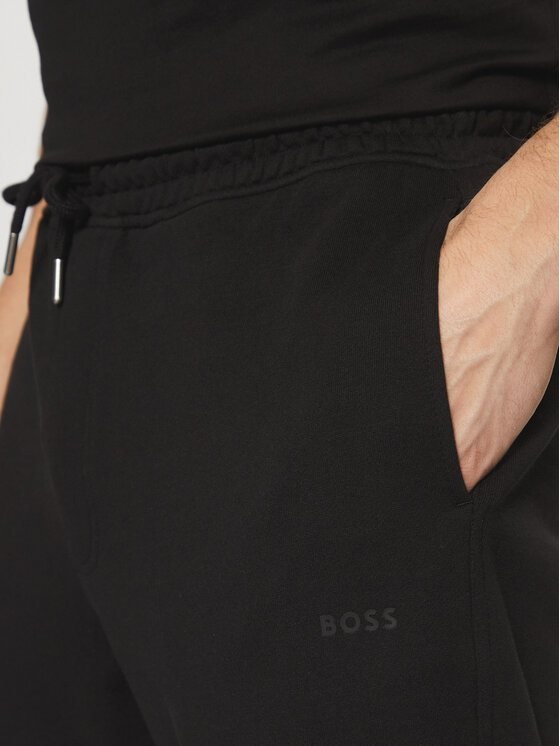 BOSS BOSS Spodnji del trenirke 50533392 Črna Regular Fit