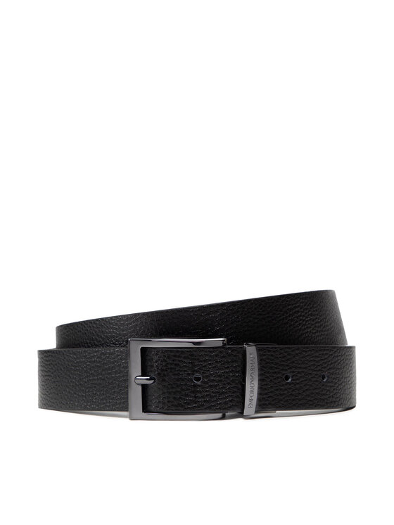 Pasek Męski Emporio Armani, Czarny, Y4S195 YLO8J 81972
