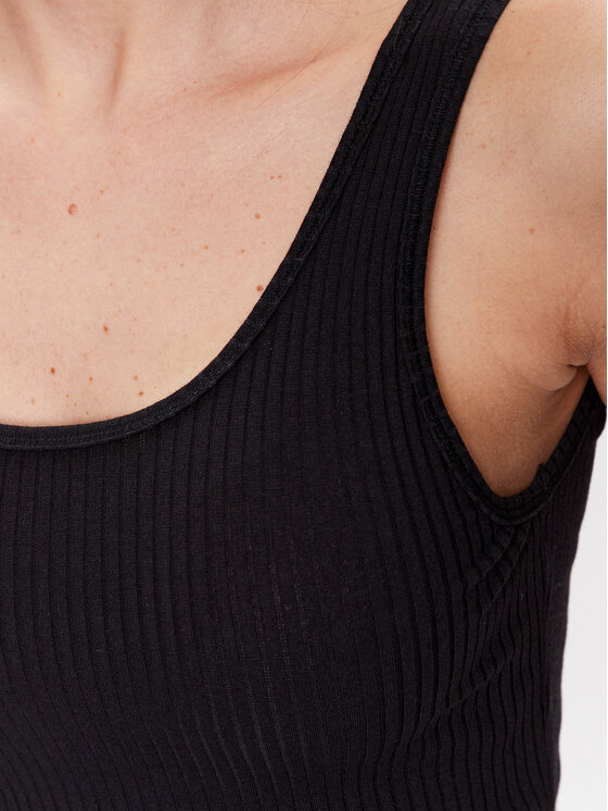 Champion Champion Τοπ 116155 Μαύρο Regular Fit