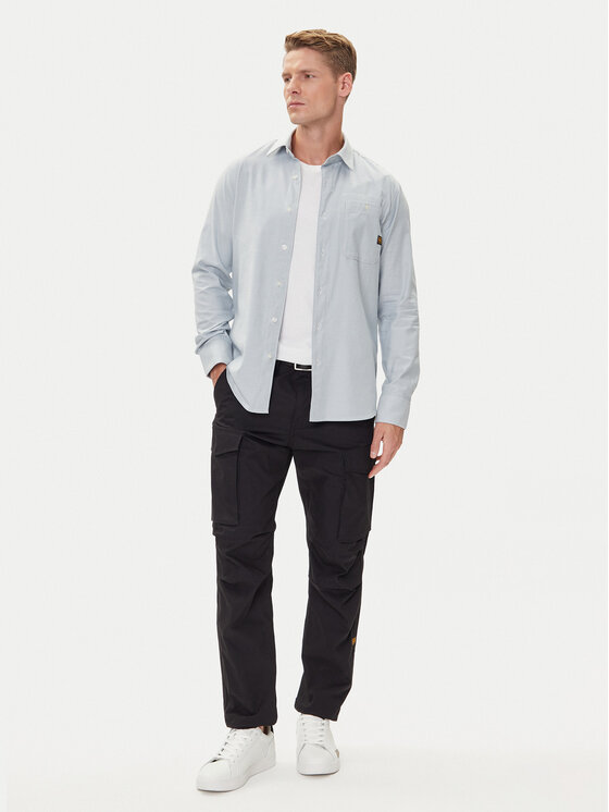G-Star Raw G-Star Raw Риза Bristum 2.0 D23553-D748 Тъмносин Slim Fit