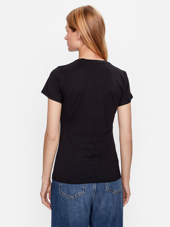 Liu Jo Liu Jo Тишърт WF3076 JS923 Черен Regular Fit