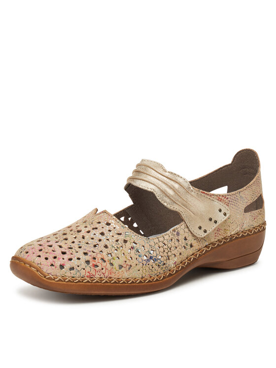 Rieker Rieker Pantofi 41399-92 Bej