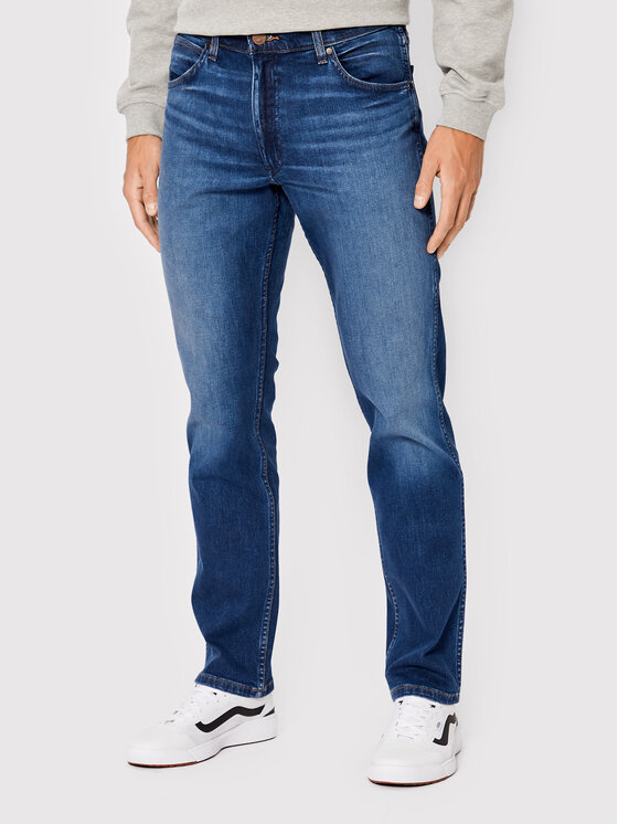 Wrangler Wrangler Jeansy Greensboro W15QYI23A 112320205 Granatowy Regular Fit