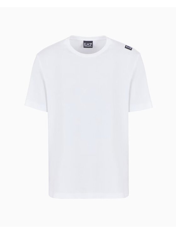 EA7 Emporio Armani EA7 Emporio Armani T-shirt 6DPT06 PJFFZ Bianco Regular Fit