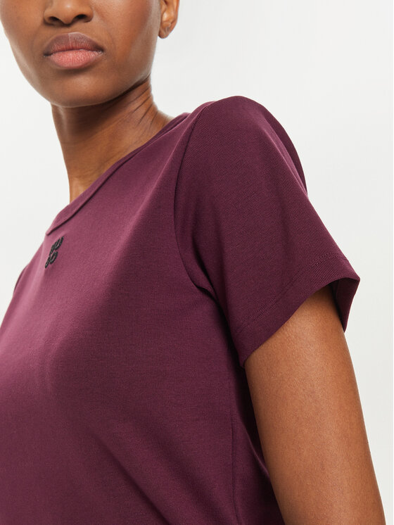 HUGO Hugo Тишърт Deloris 50512002 Виолетов Regular Fit