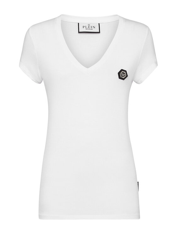 PHILIPP PLEIN PHILIPP PLEIN T-Shirt 1379 Bílá Regular Fit