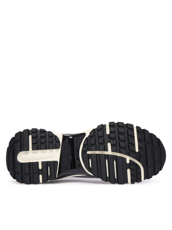 Calvin Klein Calvin Klein Sneakersy Hike Runner Laceup Mesh Mix Met YM0YM01402 Srebrny