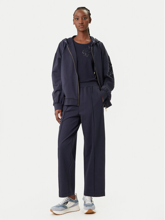 Liu Jo Sport Liu Jo Sport Sweatshirt TA6204 FS090 Dunkelblau Regular Fit