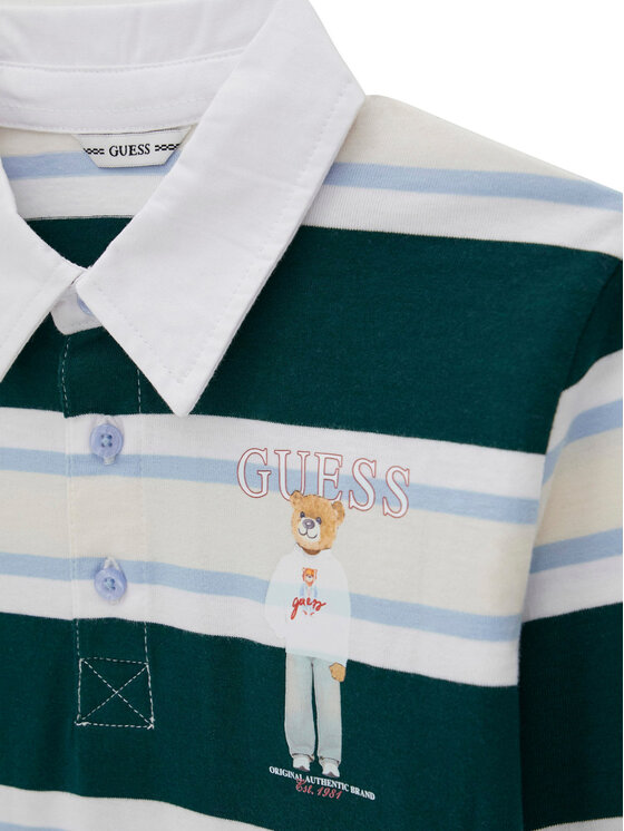 Guess Guess Polo L6YP08 K4003 Kolorowy Regular Fit