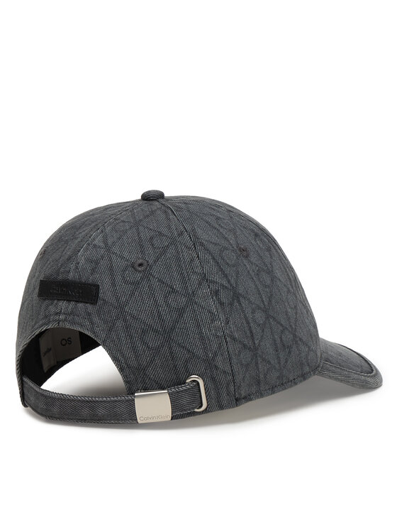 Calvin Klein Calvin Klein Baseball sapka Denim Emblem Burnout LV04F5042G Szürke