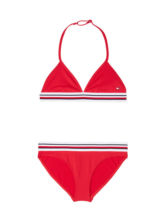 Tommy Hilfiger Tommy Hilfiger Peldkostīms UG0UG00795 Sarkans