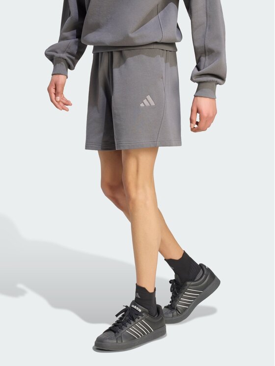adidas adidas Szorty sportowe 168109 Szary jasny Regular Fit