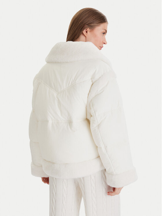 BOSS BOSS Zimska jakna C_Pajuna 50548173 Écru Relaxed Fit