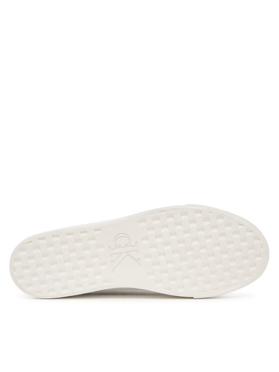 Calvin Klein Calvin Klein Snīkeri Vulc Flatf Laceup Jaq Aop HW0HW03265 Melns