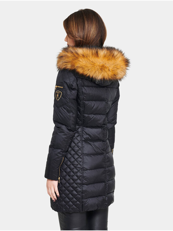 ROCKANDBLUE ROCKANDBLUE Zimní kabát CIARA Černá Slim Fit