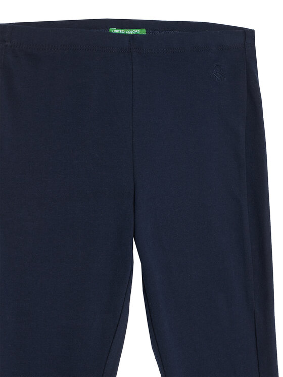 United Colors Of Benetton United Colors Of Benetton Colanți 3DKECF037 Bleumarin Flare Fit