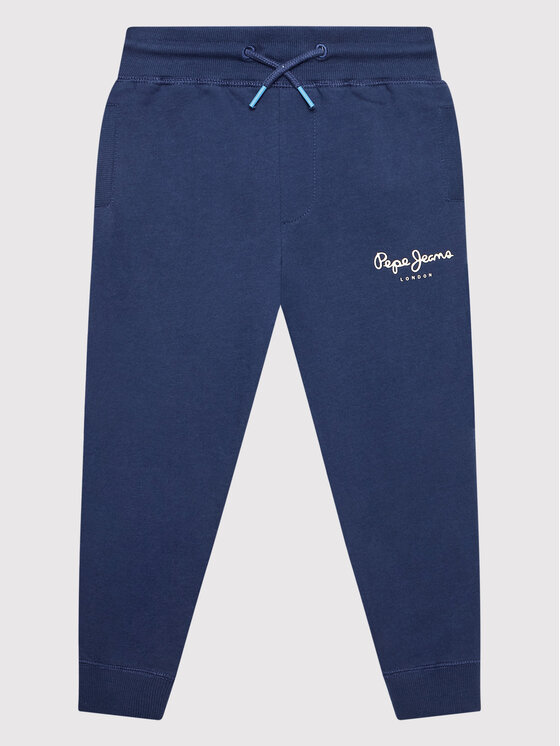 Pepe Jeans Pantaloni da tuta Georgie PB210621 Blu scuro Regular Fit •  Modivo.it