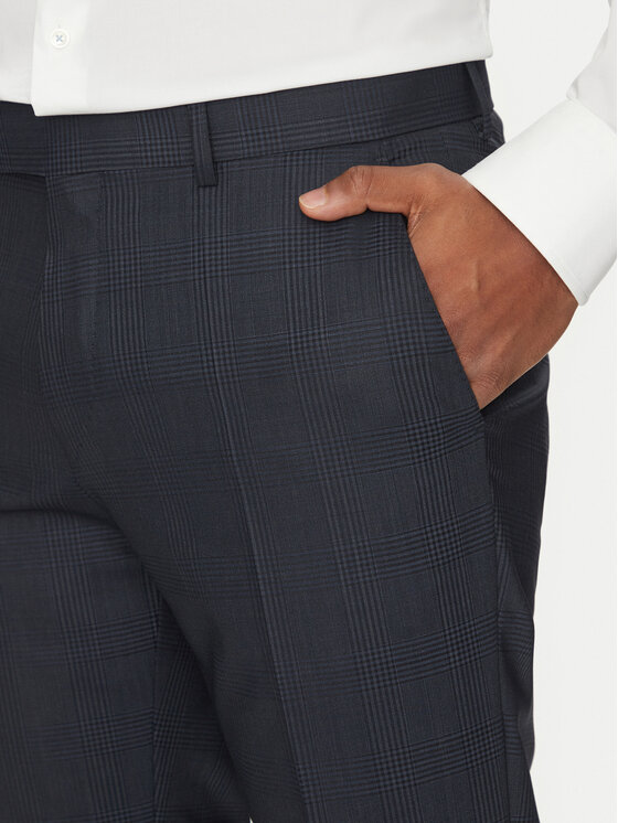 BOSS BOSS Uzvalks H-Jeckson 50540757 Tumši zils Regular Fit