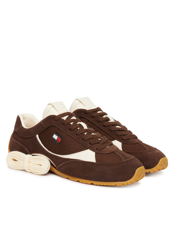 Tommy Jeans Tommy Jeans Sportcipők Archive '97 Lite Sued EN0EN02997 Barna