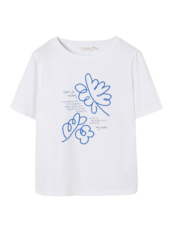 TATUUM TATUUM T-Shirt ATONO 2 Biały Classic Fit