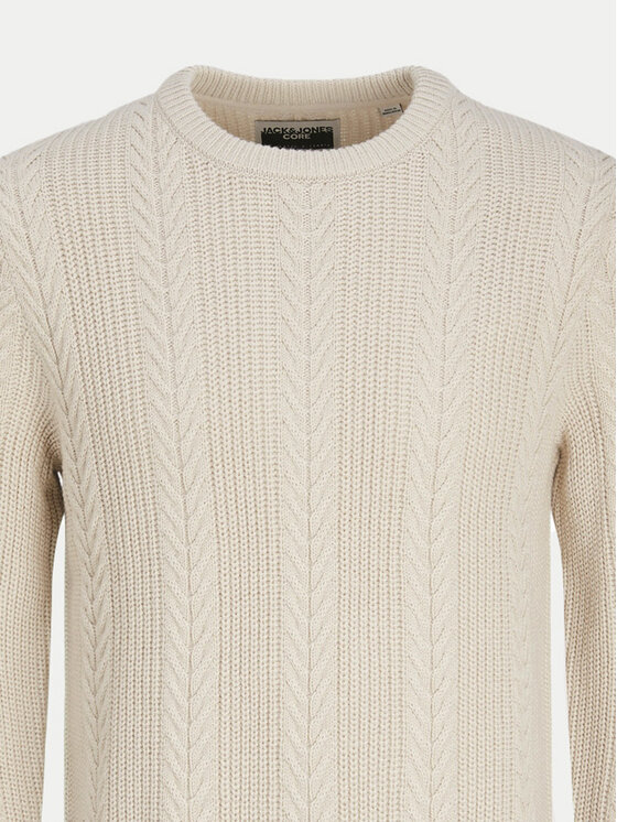 Jack&Jones Jack&Jones Džemper 12261436 Bež Regular Fit
