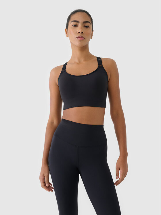 4F 4F Biustonosz sportowy MULTI ACTIVE Czarny