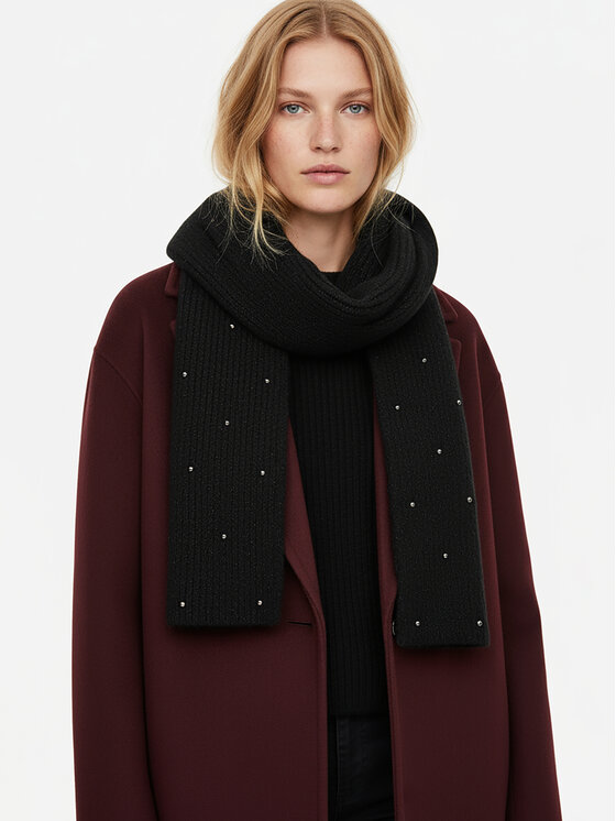 Nine West Nine West Шарф CEO-NW-W4-001-AW25 Чорний