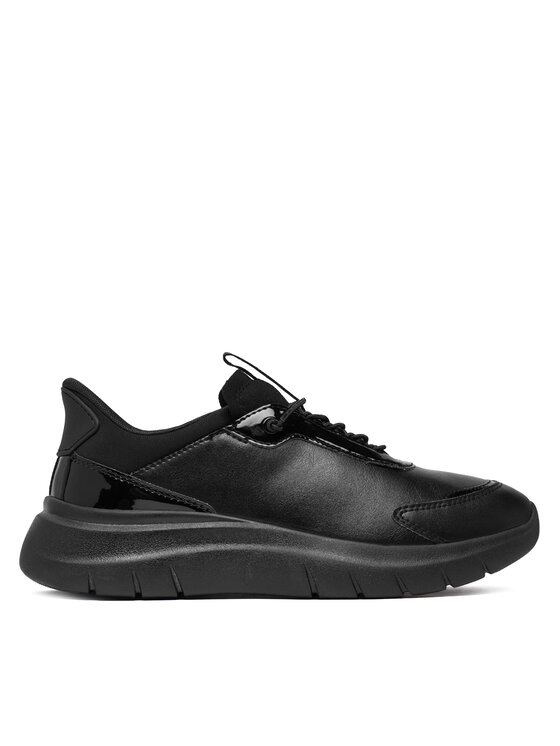 Geox Sneakers D Plummery Plus D680JA 5402 C9999 Negru