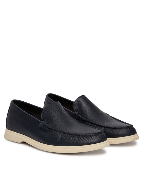 BOSS BOSS Mocassini Sienne 50536173 Blu scuro