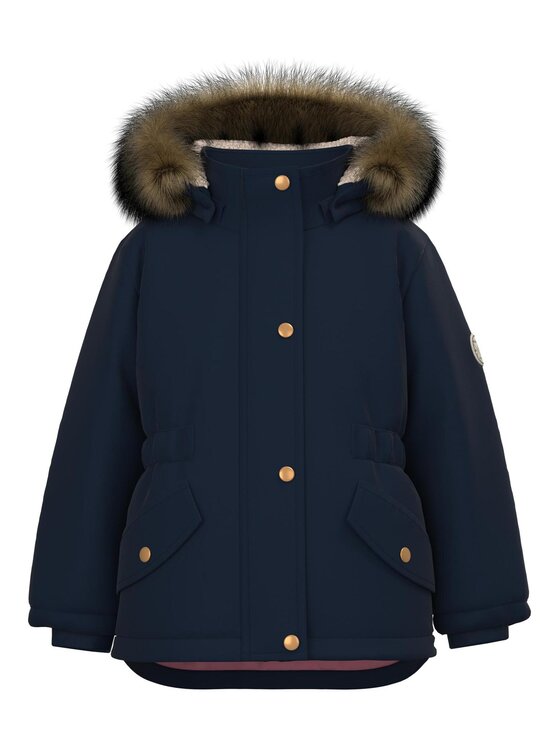 NAME IT NAME IT Zimska jakna 13216492 Mornarsko modra Regular Fit