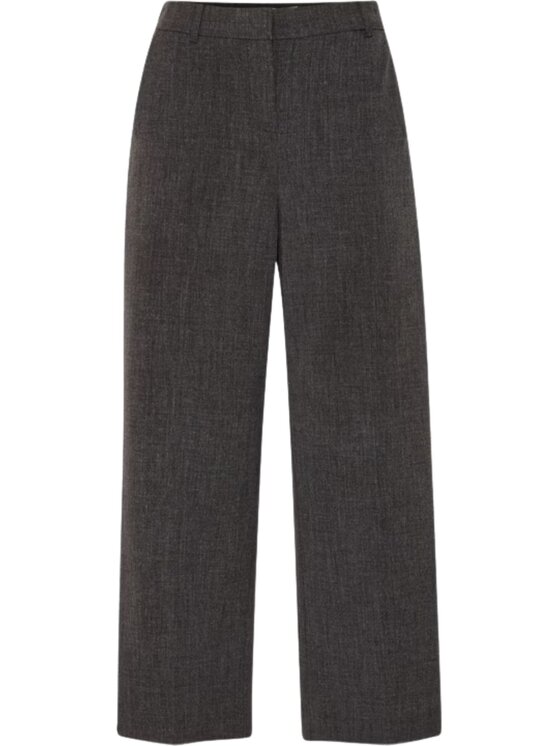 b.young b.young Pantaloni palazzo Pantalone bydanta wide leg pant 2 crop Grigio Regular Fit