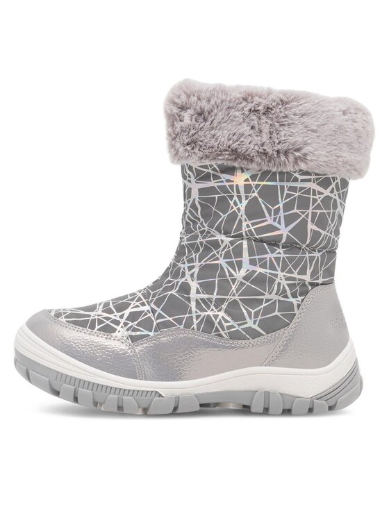 Nelli Blu Nelli Blu Kozaki AVO-TM2088-008 Srebrny