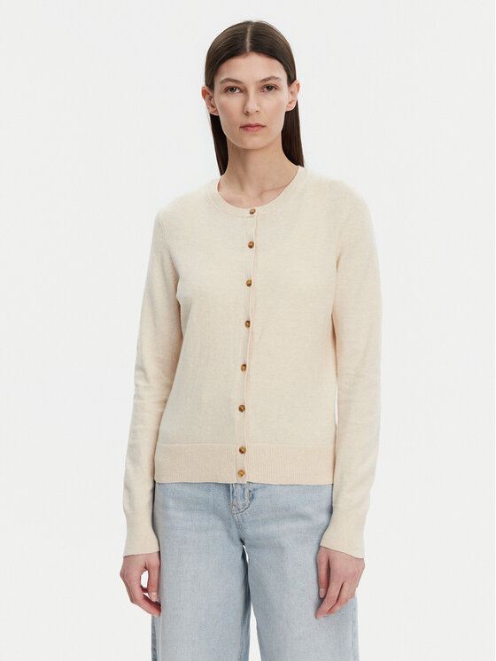 Gap Gap Cardigan 443176-56 Bej Regular Fit