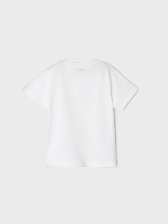 Mayoral Mayoral T-krekls 3003 Balts Regular Fit