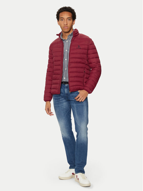 U.S. Polo Assn. U.S. Polo Assn. Зимно яке MUP3905 Червен Regular Fit