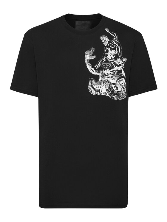 PHILIPP PLEIN PHILIPP PLEIN Tričko 9421 Čierna Regular Fit
