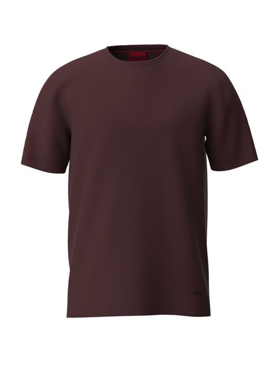 HUGO Hugo T-Shirt Dozy Hnědá Regular Fit