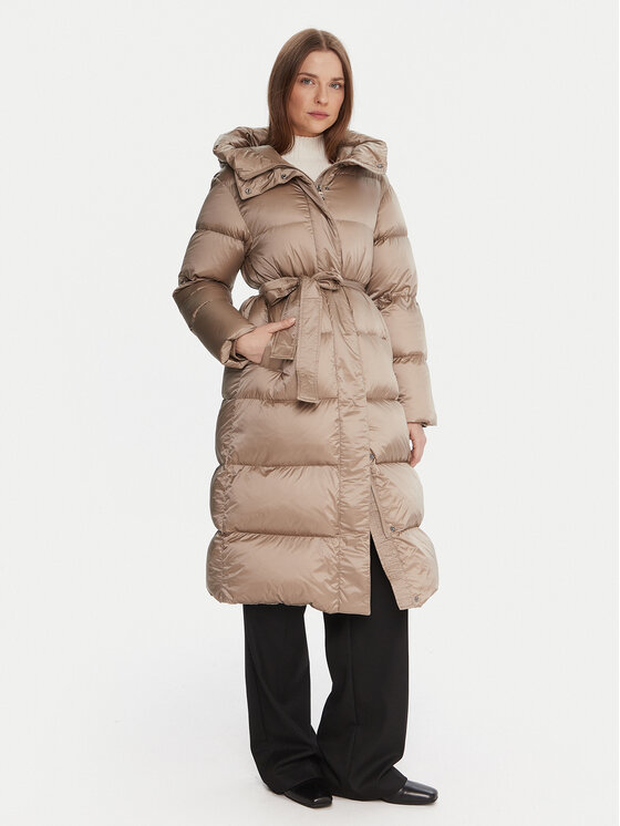 Hetregó Hetregó Žieminė striukė Karen 8P605 25WD02 Smėlio Regular Fit