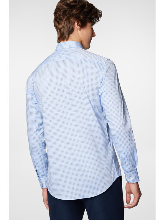 Próchnik Próchnik Koszula PM43 KO073224000040 Niebieski Slim Fit