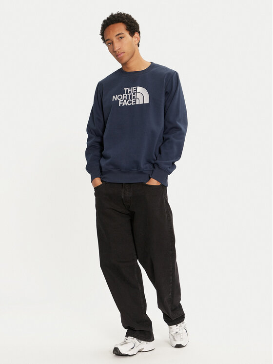 The North Face The North Face Pulóver Drew Peak NF0A89EK Sötétkék Regular Fit